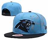 Panthers Team Logo Blue Adjustable Hat GS,baseball caps,new era cap wholesale,wholesale hats